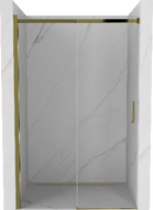 Mexen Omega stumdomos dušo durys 100 cm, Skaidrus, Auksinė - 825-100-000-50-00