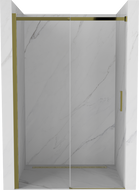 Mexen Omega stumdomos dušo durys 120 cm, skaidrios, auksinės - 825-120-000-50-00