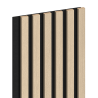 Mexen Lam-F sieninės akustinės lamelės 275 x 30 cm, 8 mm veltinis, technologinis fanera, Smėlinis Ąžuolas