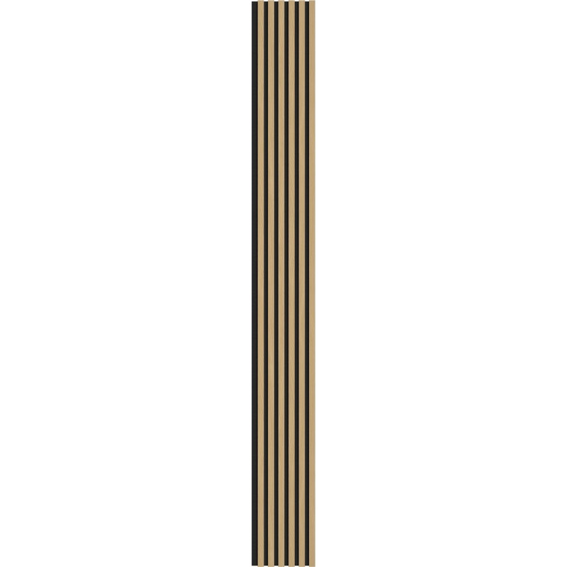 Mexen Lam-F Akustinės sienų plokštės 275 x 30 cm, 8 mm veltinis, techninis fanera, Auksinis ąžuolas - S105-275307-3015-003