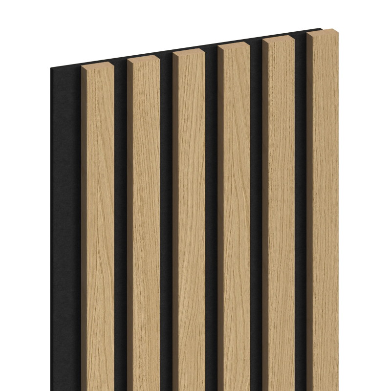Mexen Lam-F Akustinės sienų plokštės 275 x 30 cm, 8 mm veltinis, techninis fanera, Auksinis ąžuolas - S105-275307-3015-003