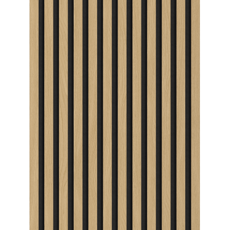 Mexen Lam-F akustinės sienų juostos 275 x 30 cm, 8 mm veltinis, technologinis faneris, Auksinis ąžuolas - S105-275307-3015-003
