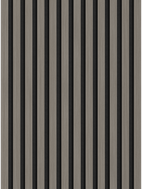 Mexen Lam-F akustinės sieninės lamelės 275 x 30 cm, 8 mm veltinis, techninis faneros, Plieninė Ąžuolas - S105-275307-3015-006