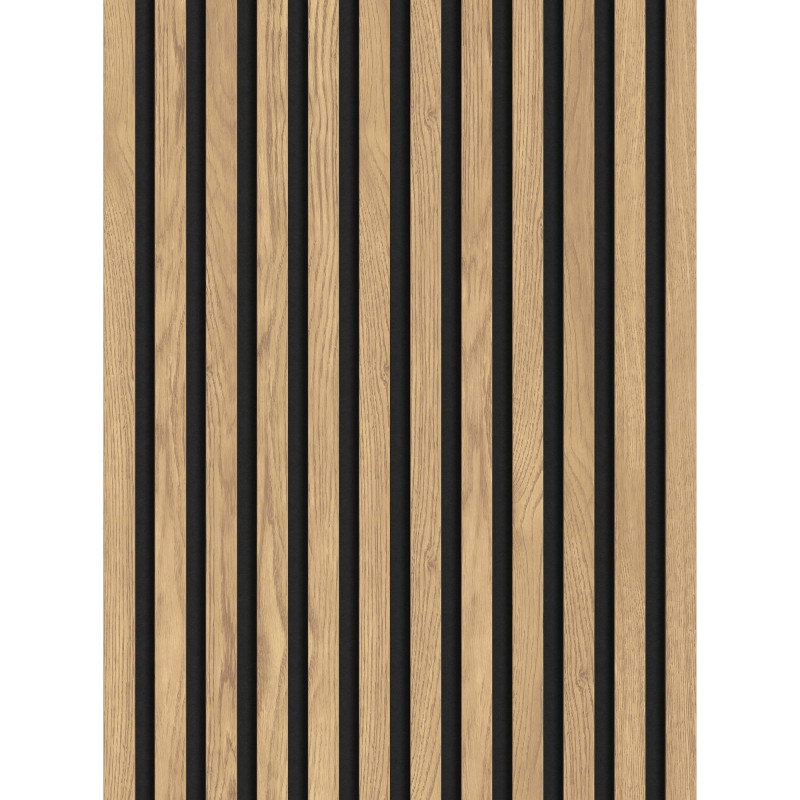 Mexen Lam-F akustinės sienų lamelės 275 x 30 cm, 8 mm veltinis, techninis fanera, Klasikinė pušis - S105-275307-3015-012