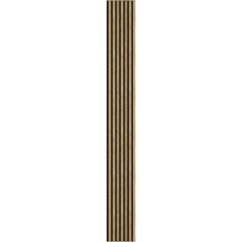 Mexen Lam-F sieninės akustinės lamelės 275 x 31,5 cm, veltinis 6 mm, Medaus Ąžuolas - S105-275317-2812-066