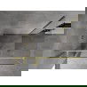 Mexen Mist T varstoma dušo kabina 120 x 75 cm, skaidri, auksinė matinė - 8A4T-120-075-55-00