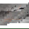 Mexen Mist T atidarymo dušo kabina 85 x 85 cm, skaidri, šlifuotas varis - 8A4T-085-085-65-00