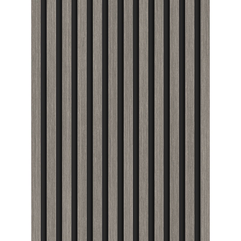 Mexen Lam-B sieninės lamelės 275 x 30 cm, HDF plokštė 4 mm, techninis fanera, Sidabrinis Ąžuolas - S100-275307-3015-007
