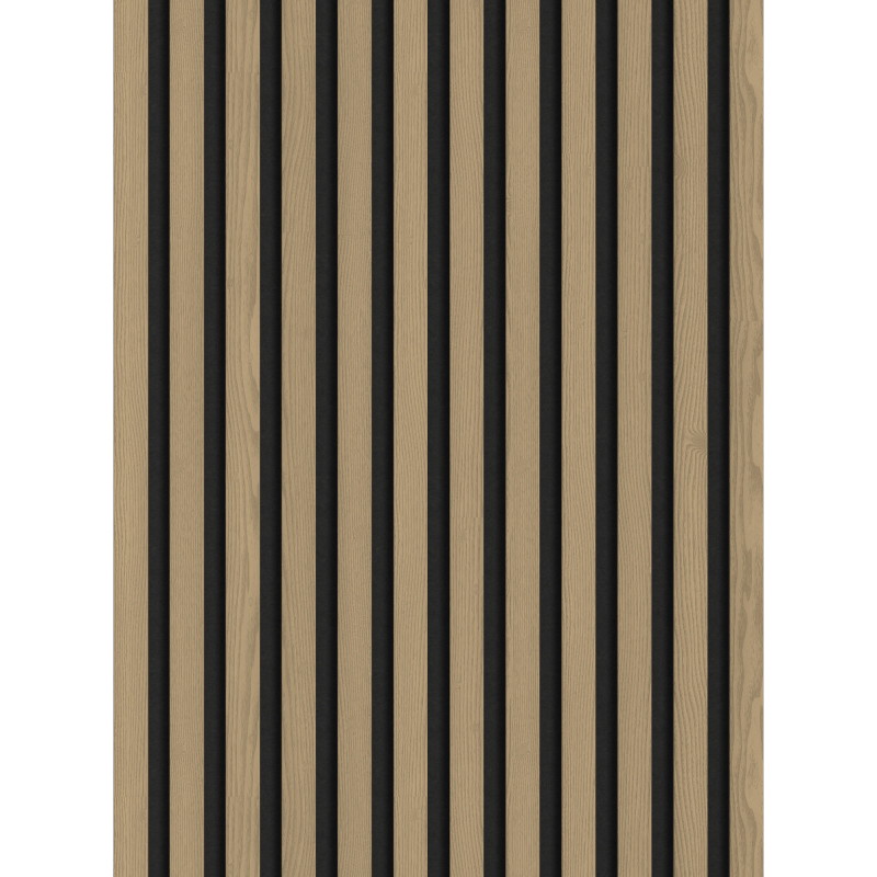 Mexen Lam-F sieninės akustinės juostos 275 x 30 cm, veltinis 8 mm, techninis fanieravimas, Taurumo Ąžuolas