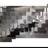 Mexen Lunar Duo dušo kabina 120 x 115 cm, permatoma, ginklų metalas - 834-120L-115P-95-00