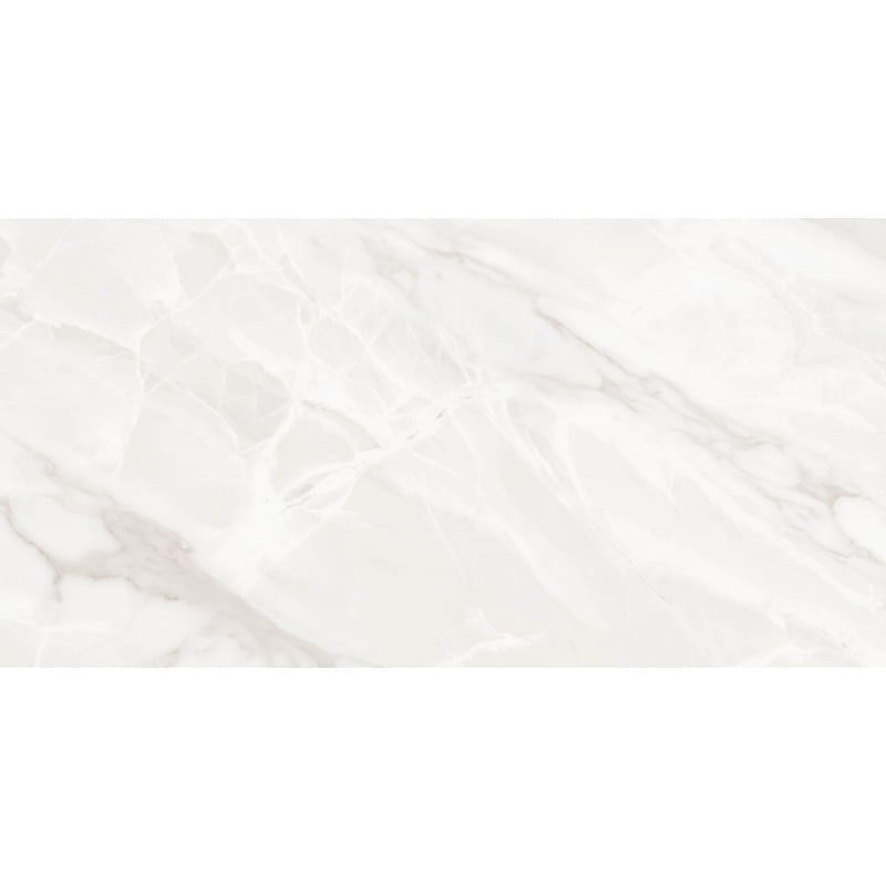 Mexen Sparta Bianco blizginamojo rektifik. plytelių pavyzdys G1, grindų ir sienų plytelė 120 x 60 cm, blizgus - TL101-00-S