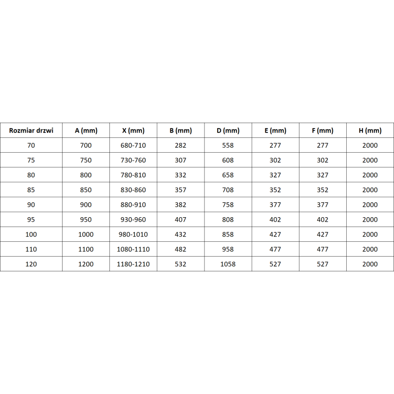 Mexen Mist varstomos dušo durys 110 cm, skaidrios, auksinės - 8A7-110-000-50-00