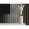 Mexen Lam-F akustinės sieninės lamelės 275 x 30 cm, 8 mm veltinis, techninis faneras, Plieninis Ąžuolas