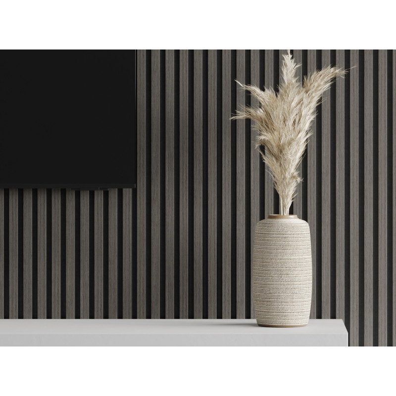 Mexen Lam-F akustinės sienų dailylentės 275 x 30 cm, 8 mm veltinys, techninis fanera, Onikso Ąžuolas - S105-275307-3015-010