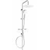 Mexen T33 dušo kolonėlė, chromas/balta - 798333393-02