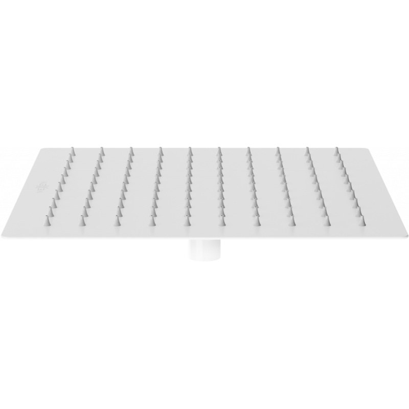 Mexen Slim 25 x 25 cm lieto galva, balta - 79125-20