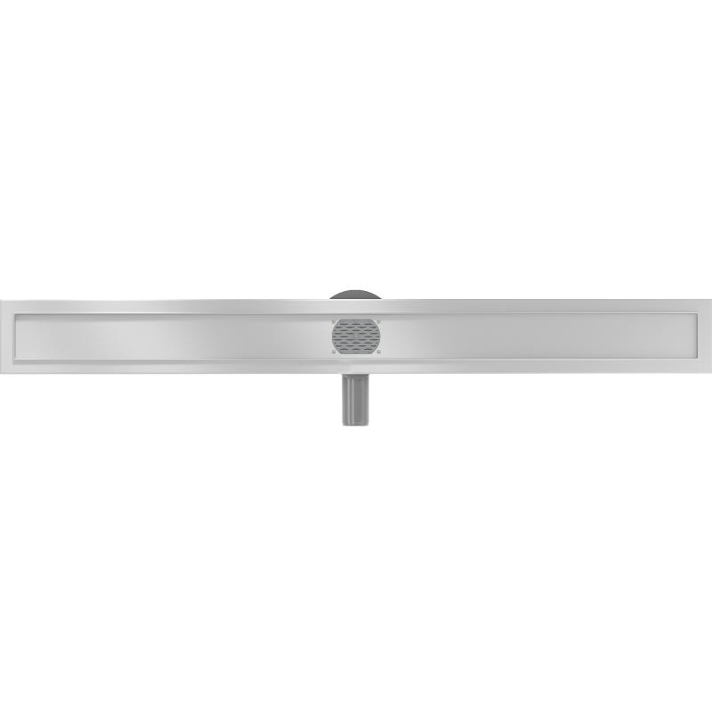 Mexen Flat 360° Sukamoji linijinio nutekėjimo korpusas 90 cm, inox - 1040090