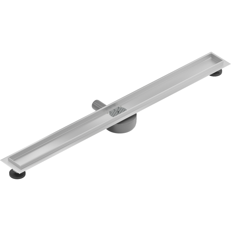 Mexen Flat 360° pasukomas judamosios linijos korpusas 80 cm, inox - 1040080