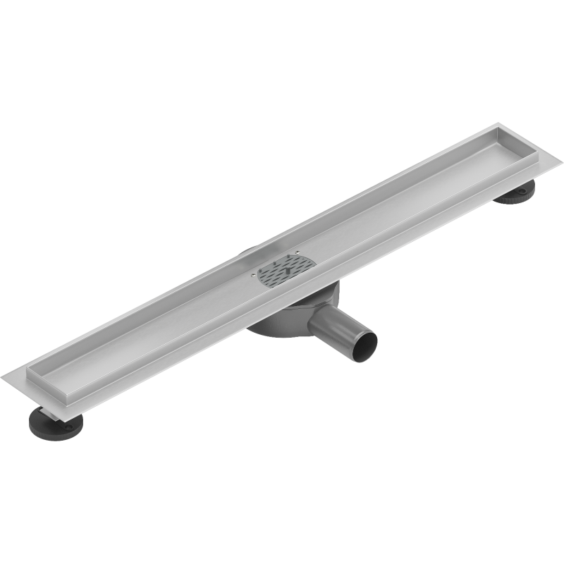 Mexen Flat 360° Pasukamas linijinės nutekėjimo korpusas 70 cm, inox - 1040070