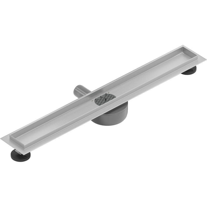 Mexen Flat 360° Pasukamas linijinės nutekėjimo korpusas 70 cm, inox - 1040070