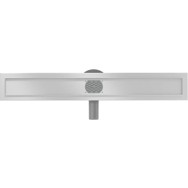 Mexen Flat 360° korpus paslankiam linijiniam nuotekui sukamoji dalis 60 cm, inox - 1040060
