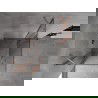 Mexen Mist Duo atidaroma dušo kabina 120 x 120 cm, skaidri, šlifuotas varis - 8A4-120-120-65-00