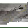 Mexen Mist L Duo varstoma dušo kabina 120 x 105 cm, skaidri, šlifuotas auksas - 8A4L-120-105-55-00