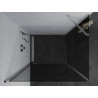 Mexen Pretoria Varstoma dušo kabina 100 x 120 cm, grafitas, chromas - 852-100-120-01-40