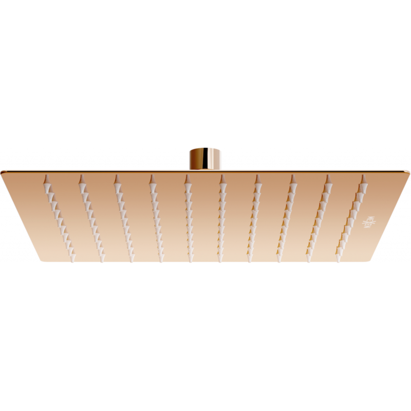 Mexen Slim lietaus dušo galvutė 25 x 25 cm, rožinis auksas - 79125-60