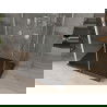 Mexen Omega 3 sienų dušo kabina, stumdoma 140 x 80 cm, Skaidrus, chromo + dušo padėklas Flat - 825-140-080-01-00-3s-4070