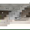 Mexen Omega 3 sienų dušo kabina, stumdoma 140 x 80 cm, Skaidrus, chromo + dušo padėklas Flat - 825-140-080-01-00-3s-4070
