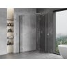 Mexen Mist-H Duo atveriamas dušo kabina 105 x 120 cm, skaidrus, chromas - 8A5-105L-120P-01-00