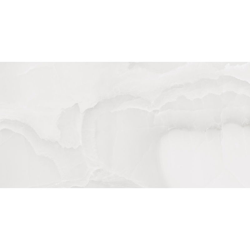 Mexen Onyx Sidabrinė glazūruota rektifikuota plytelių pavyzdys G1, grindų-sienų plytelė 120 x 60 cm, blizgi - TL106-02-S