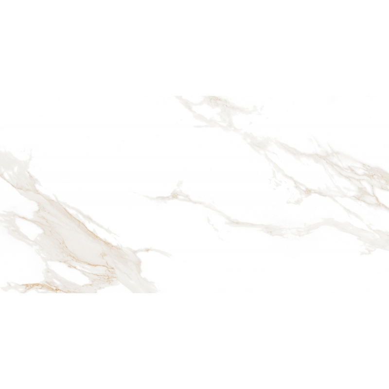 Mexen Luton Aukso glazūruotos rektifikuotos keramikos plytelės, grindų-sienų plytelė, 120 x 60 cm, blizgi - TL113-01-S