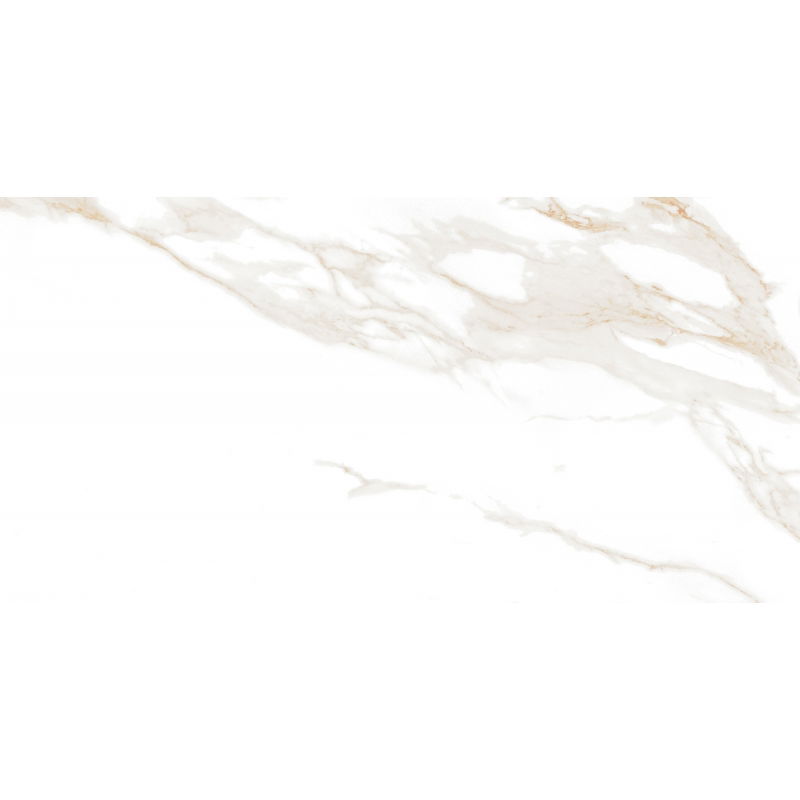 Mexen Luton Aukso glazūruotos rektifikuotos keramikos plytelės, grindų-sienų plytelė, 120 x 60 cm, blizgi - TL113-01-S