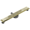 Mexen Flat 360° M01 linijinis rotacinis nutekėjimas 50 cm, Auksinė - 1520050-40