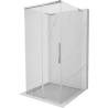 Mexen Rox-3S L dušo kabina 3 sienos stumdomos 90 x 90 cm, skaidrus, chromas - 8C2L-090-090-01-00-3S