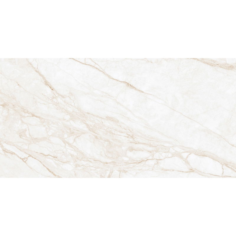 Mexen Rayas Beige, glazūruoto rektifikuoto gresų pavyzdys, grindų ir sienų plytelė 120 x 60 cm, blizgus - TL147-00-S