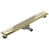 Mexen Flat 360° M18 linijinis rotacinis nutekėjimas 70 cm, Auksinė - 1523070-40
