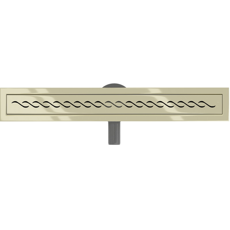 Mexen Flat 360° M18 pasukų linijinis nutekėjimas 70 cm, auksinis - 1523070-40