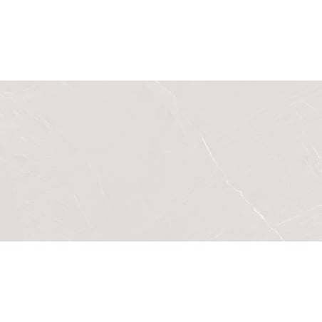 Mexen Windsar Balta stačiakampio blizgančio porceliano akmens masės bandinys G1, grindų ir sienų plytelė, blizgi