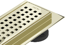 Mexen Flat 360° M08 linijinis auksinis drenažas 50 cm, pasukamas - 1525050-40