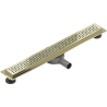 Mexen Flat 360° M08 linijinis rotacinis nutekėjimas 60 cm, Auksinė - 1525060-40