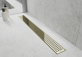 Mexen Flat 360° M08 linijinis sukančiasis nutekėjimas 60 cm, auksinis - 1525060-40