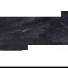 Mexen Sintra Juoda glazūruoto rektifikuoto porceliano plytelė G1, grindų-sieninė plytelė 120 x 60 cm, didelio blizgesio