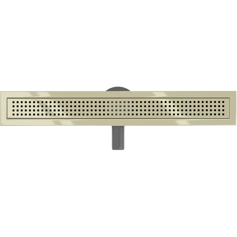 Mexen Flat 360° M08 linijinis nuotėkis su pasukama nutekėjimu 70 cm, auksinis - 1525070-40