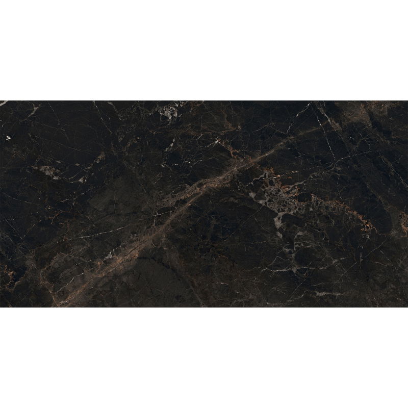 Mexen Marquino Juoda glazūruoto rektifikuoto G1, grindų-sienų plytelės pavyzdys 120 x 60 cm, aukštas blizgesys - TL214-00-S