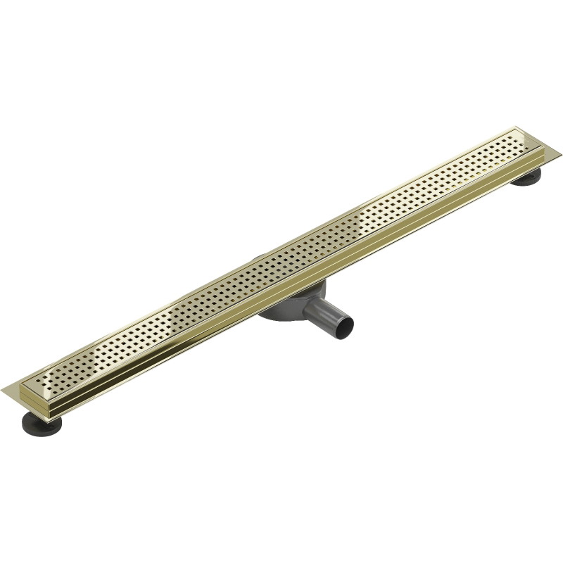 Mexen Flat 360° M08 besisukantis linijinis nutekėjimas 80 cm, auksinis - 1525080-40