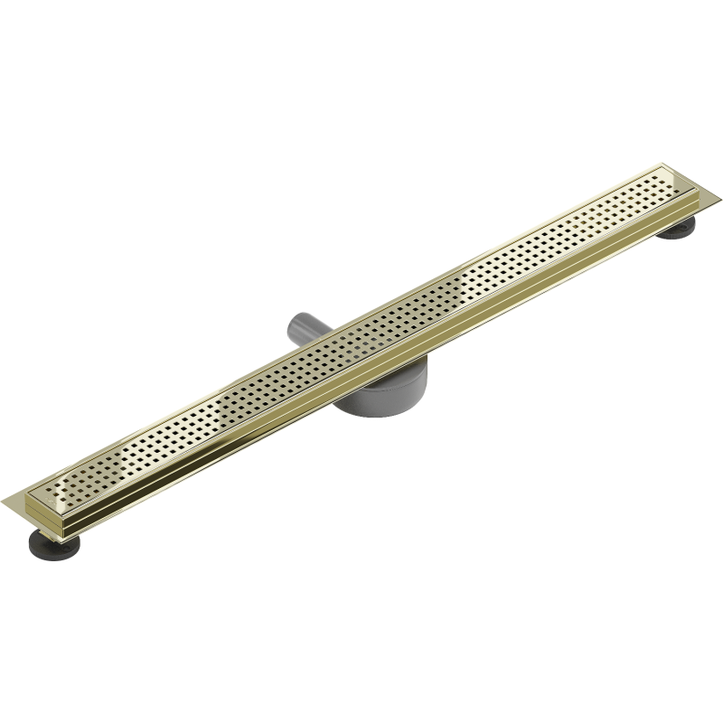 Mexen Flat 360° M08 pasukimo linijinis nutekėjimas 90 cm, auksinis - 1525090-40