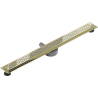 Mexen Flat 360° M08 pasukimo linijinis nutekėjimas 90 cm, auksinis - 1525090-40